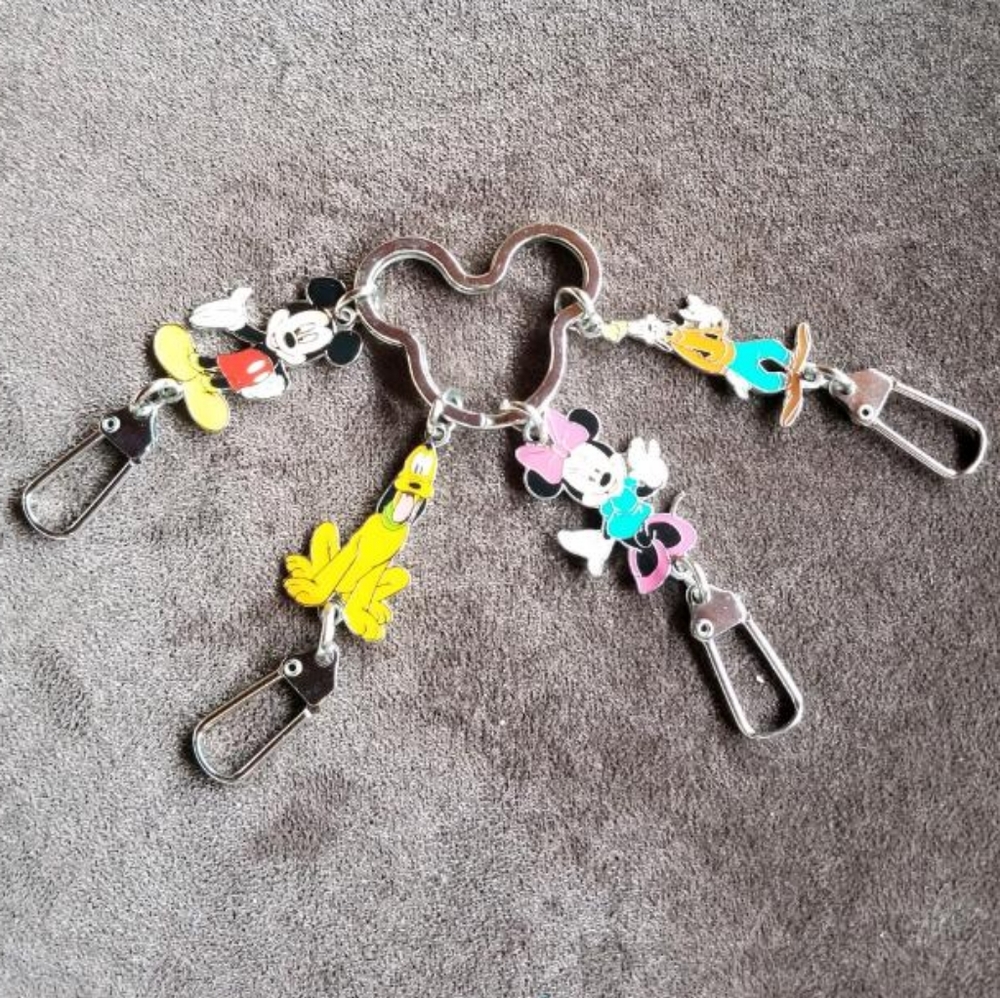 Mickey and friends unique keychain